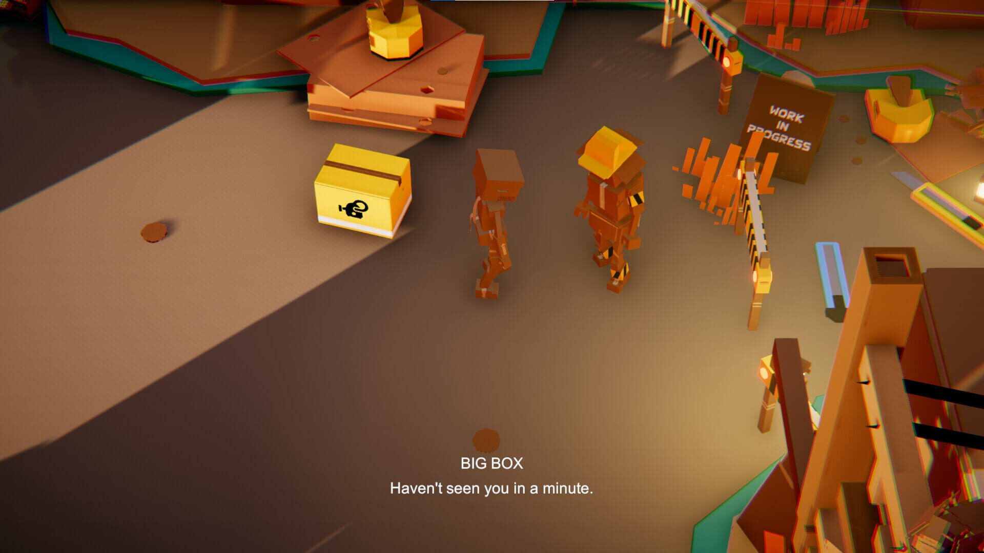 The Mystery of the Cardboard Island - Screenshot