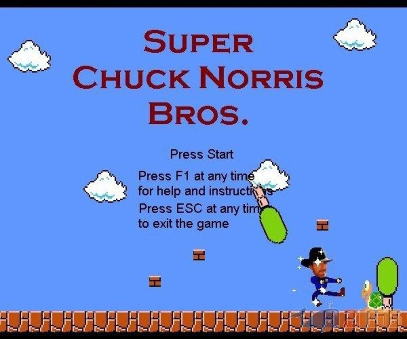 Super Chuck Norris Bros - Screenshot