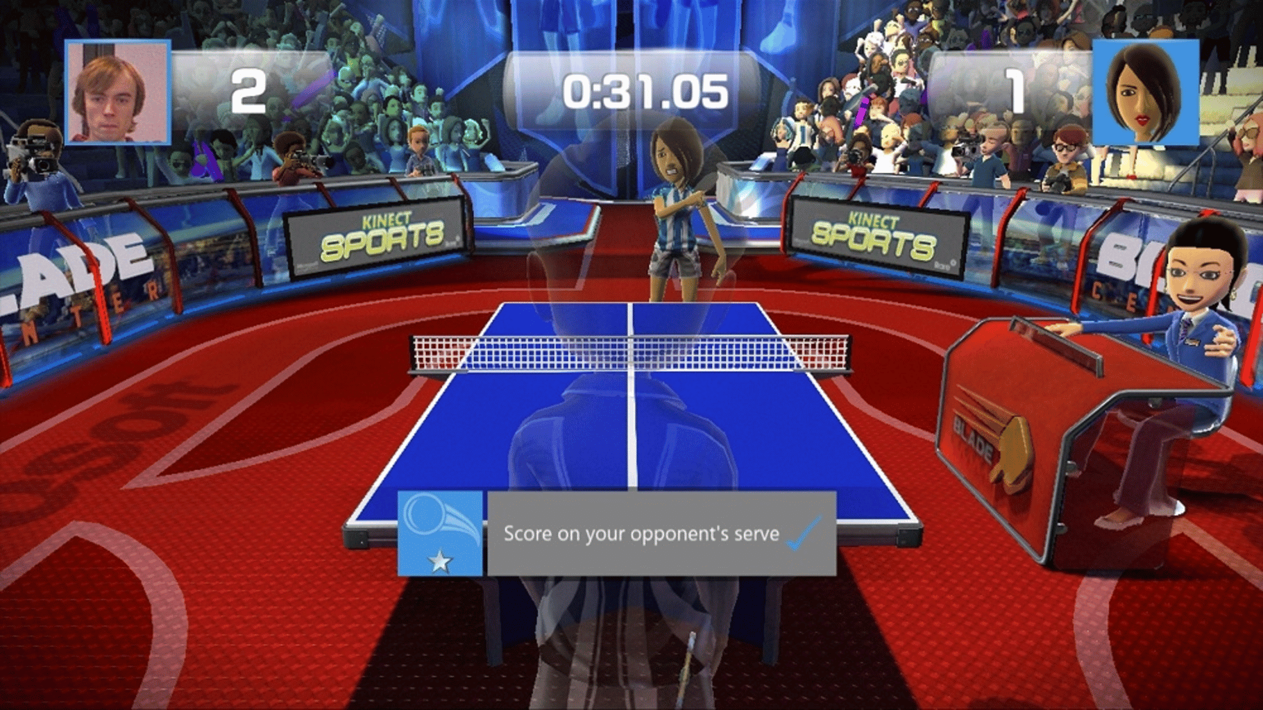 Kinect Sports Gems: Ping Pong screenshot