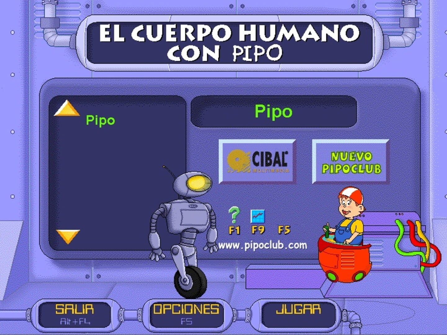 El cuerpo humano con Pipo