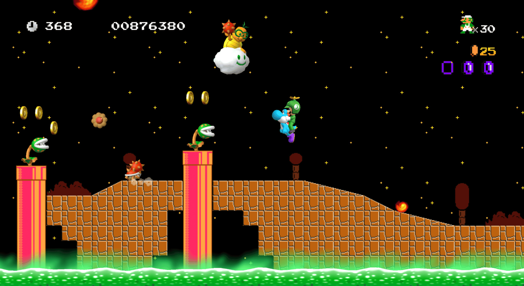 Newer Super Luigi Wii: Dark Moon - Reverse screenshot