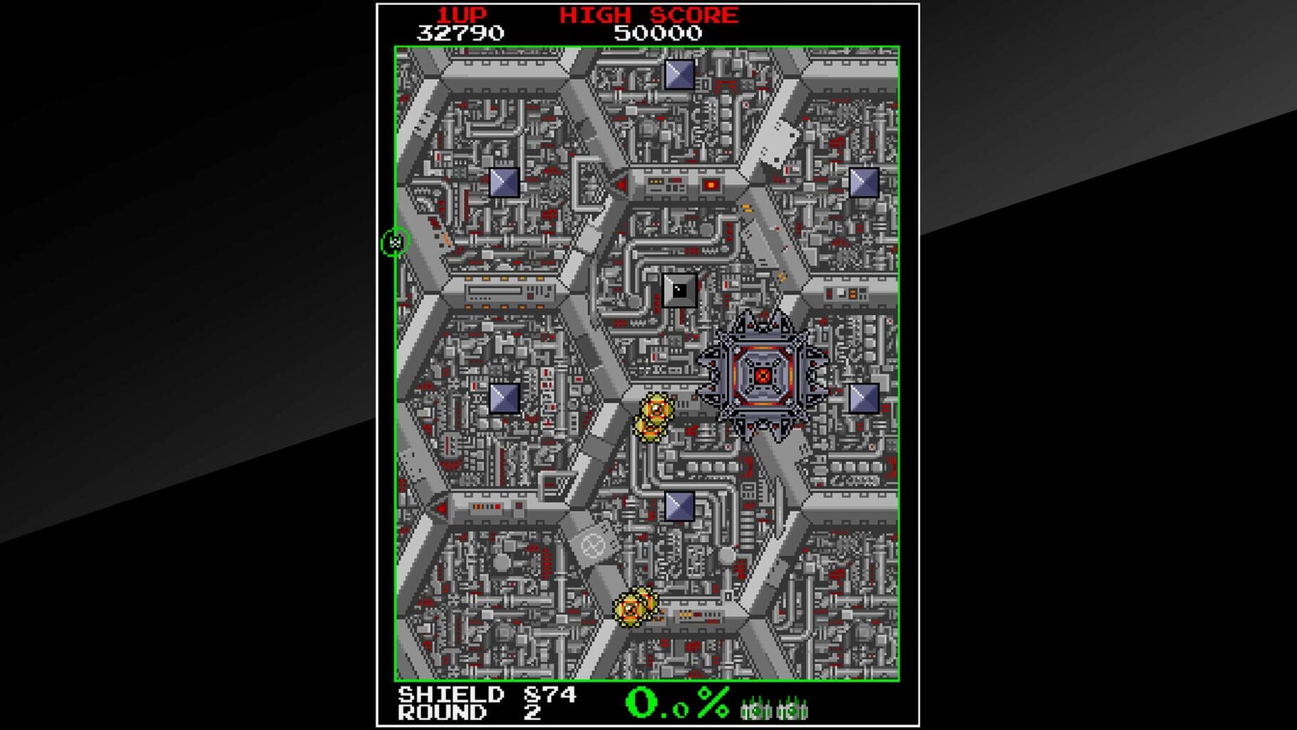 Arcade Archives: Volfied screenshot