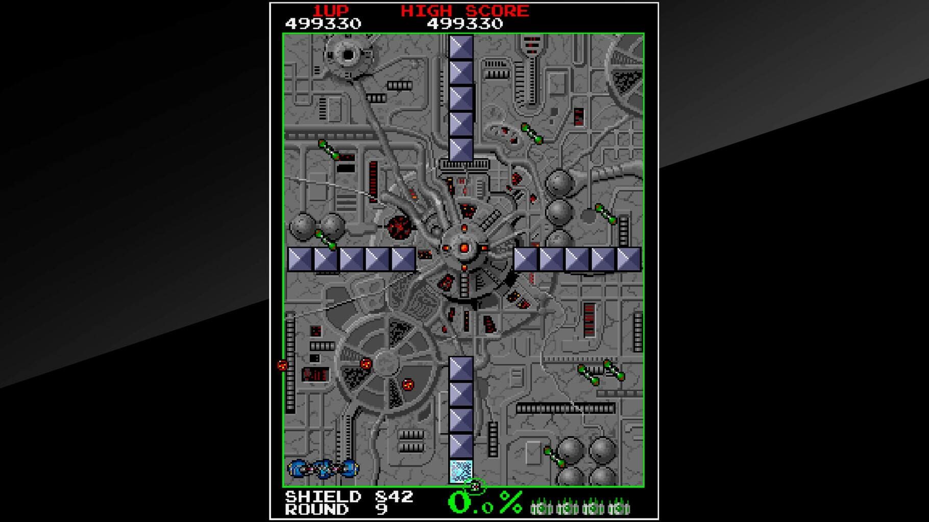 Arcade Archives: Volfied screenshot