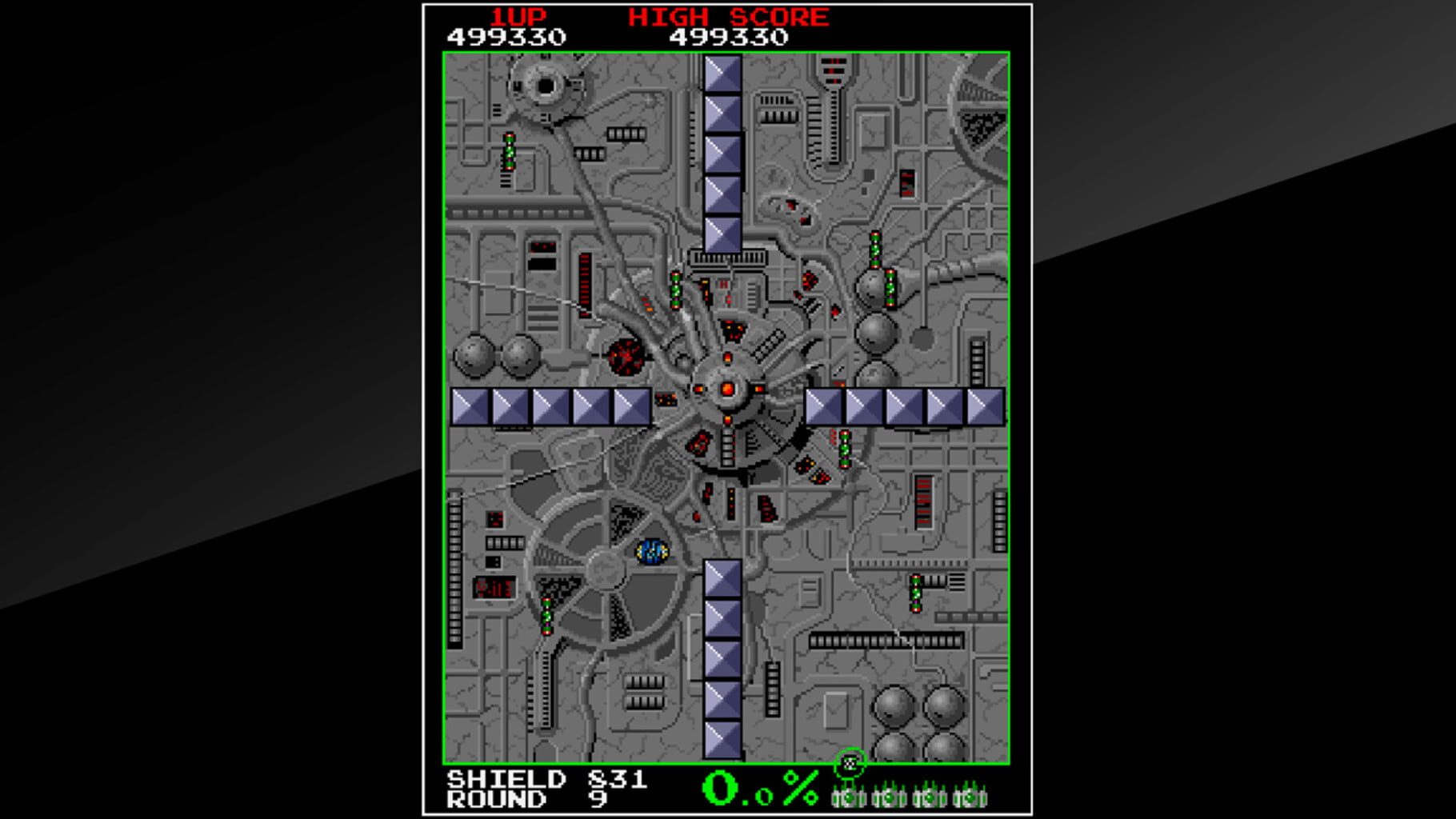 Arcade Archives: Volfied screenshot