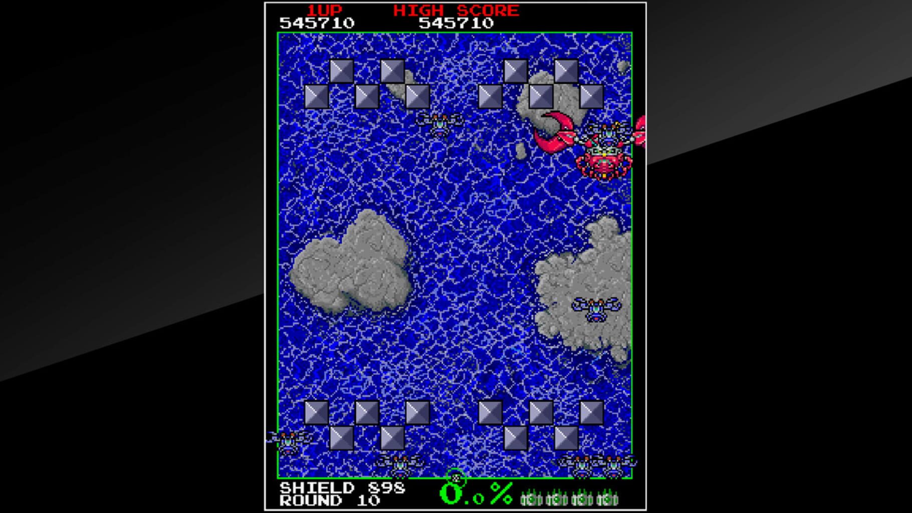 Arcade Archives: Volfied screenshot