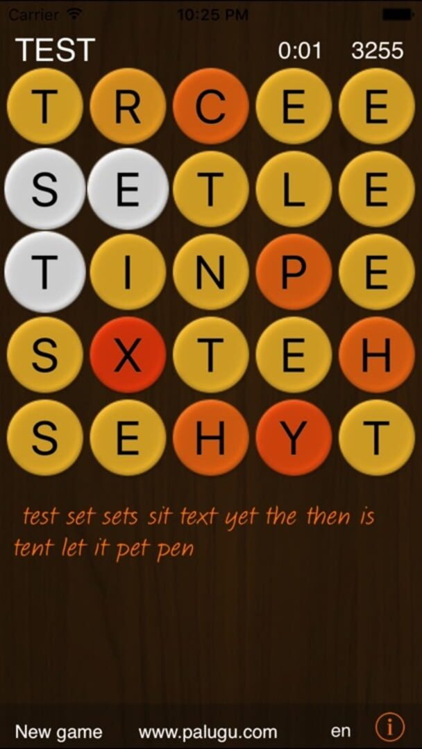 Letter Swish: Criss Cross Words - Screenshot