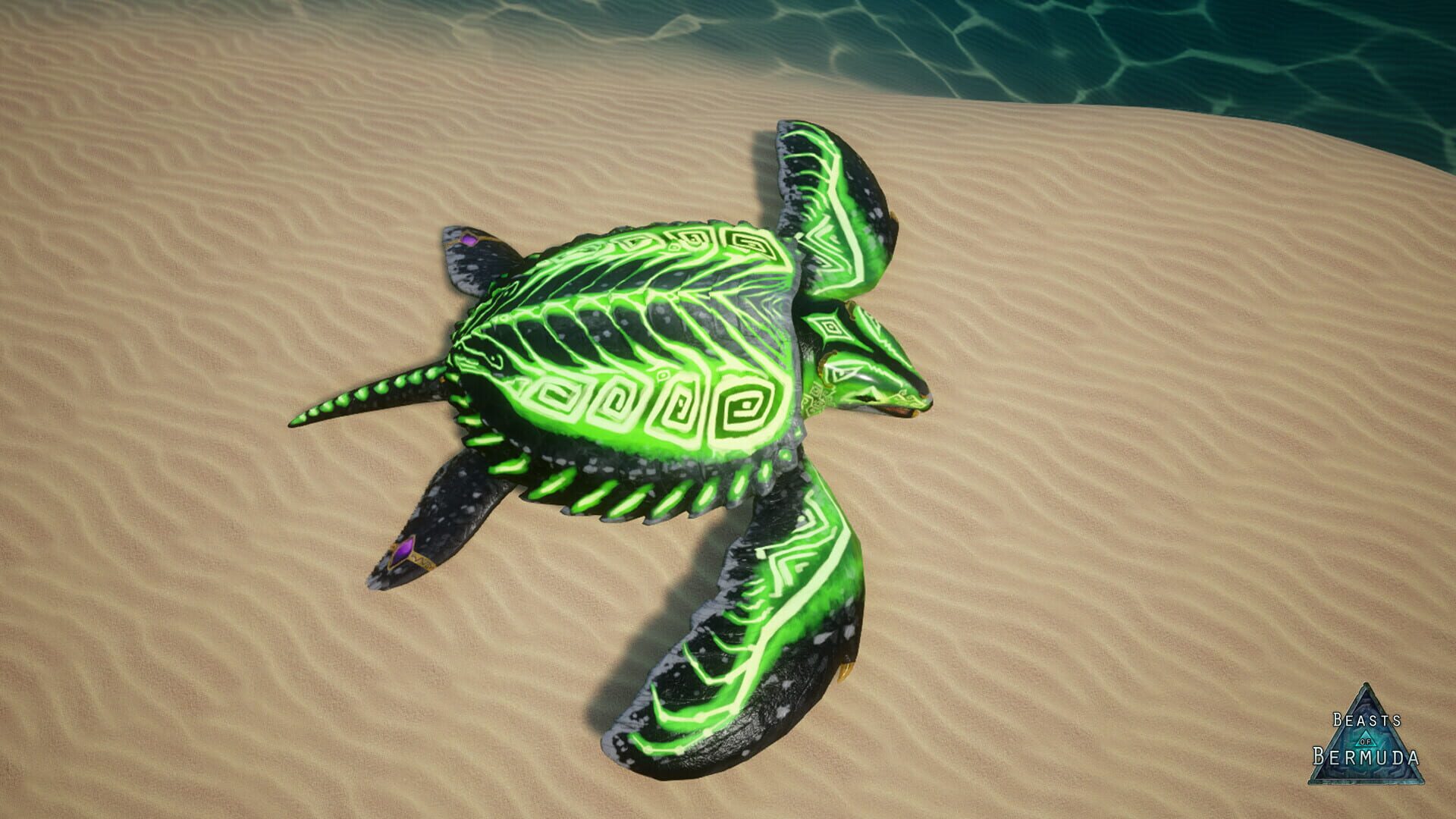 Beasts of Bermuda: Archelon Supporter Warpaint - Screenshot