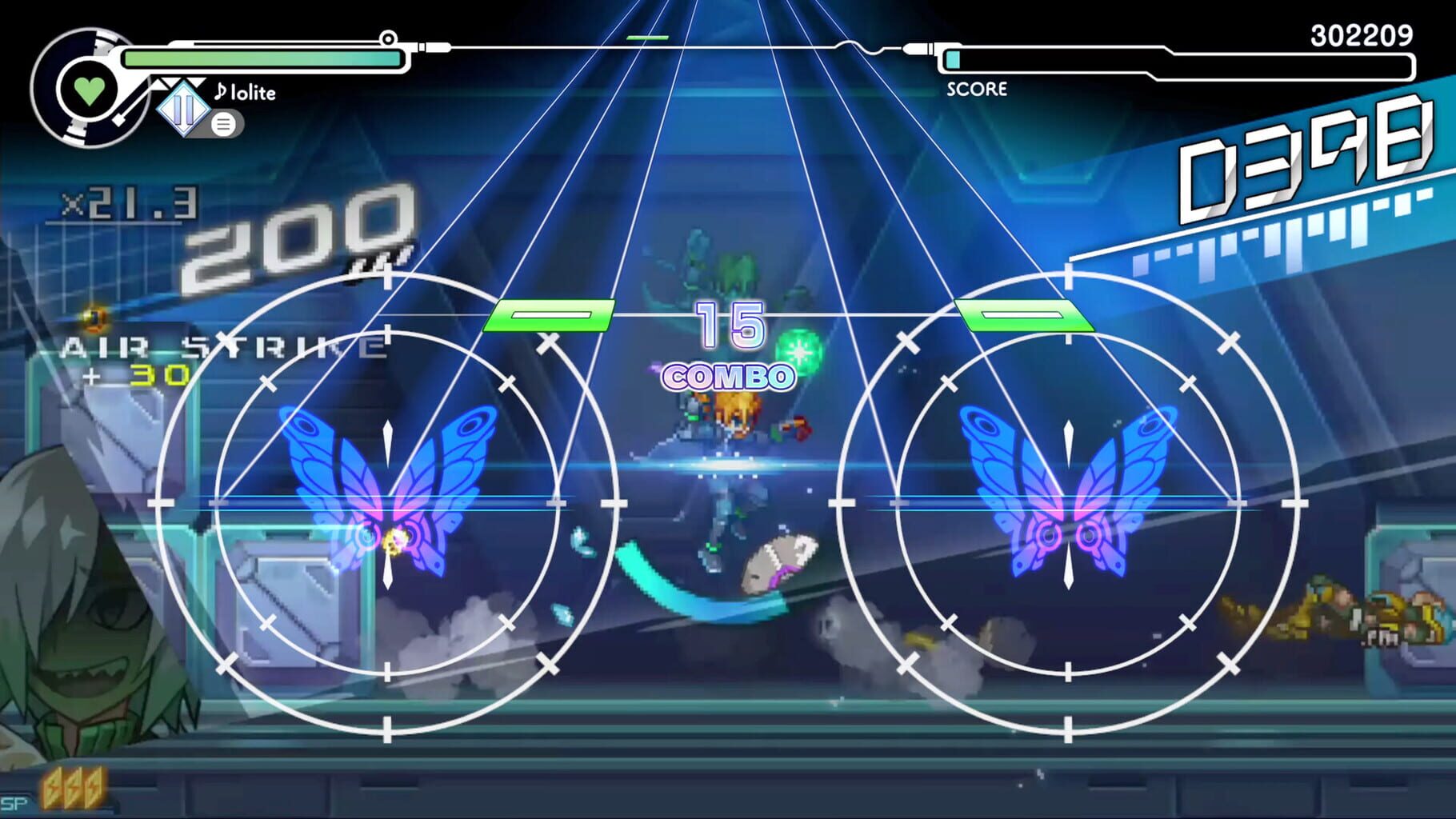 Captura de pantalla - Gunvolt Records Cychronicle: Song Pack 6