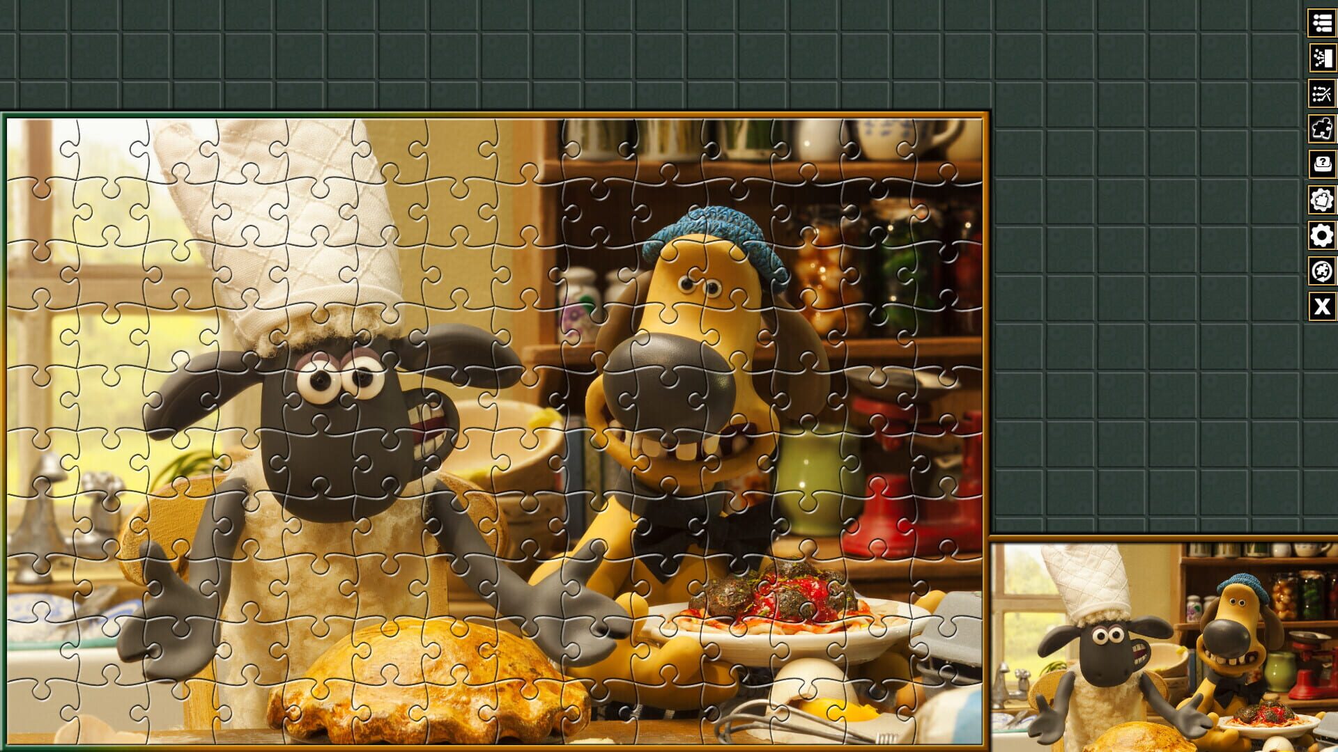 Pixel Puzzles Aardman Jigsaws: Shaun The Sheep - Screenshot