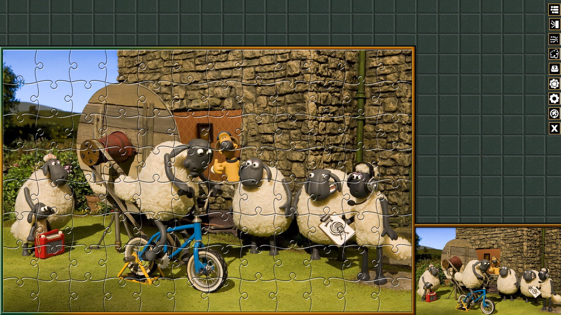 Pixel Puzzles Aardman Jigsaws: Shaun The Sheep - Screenshot