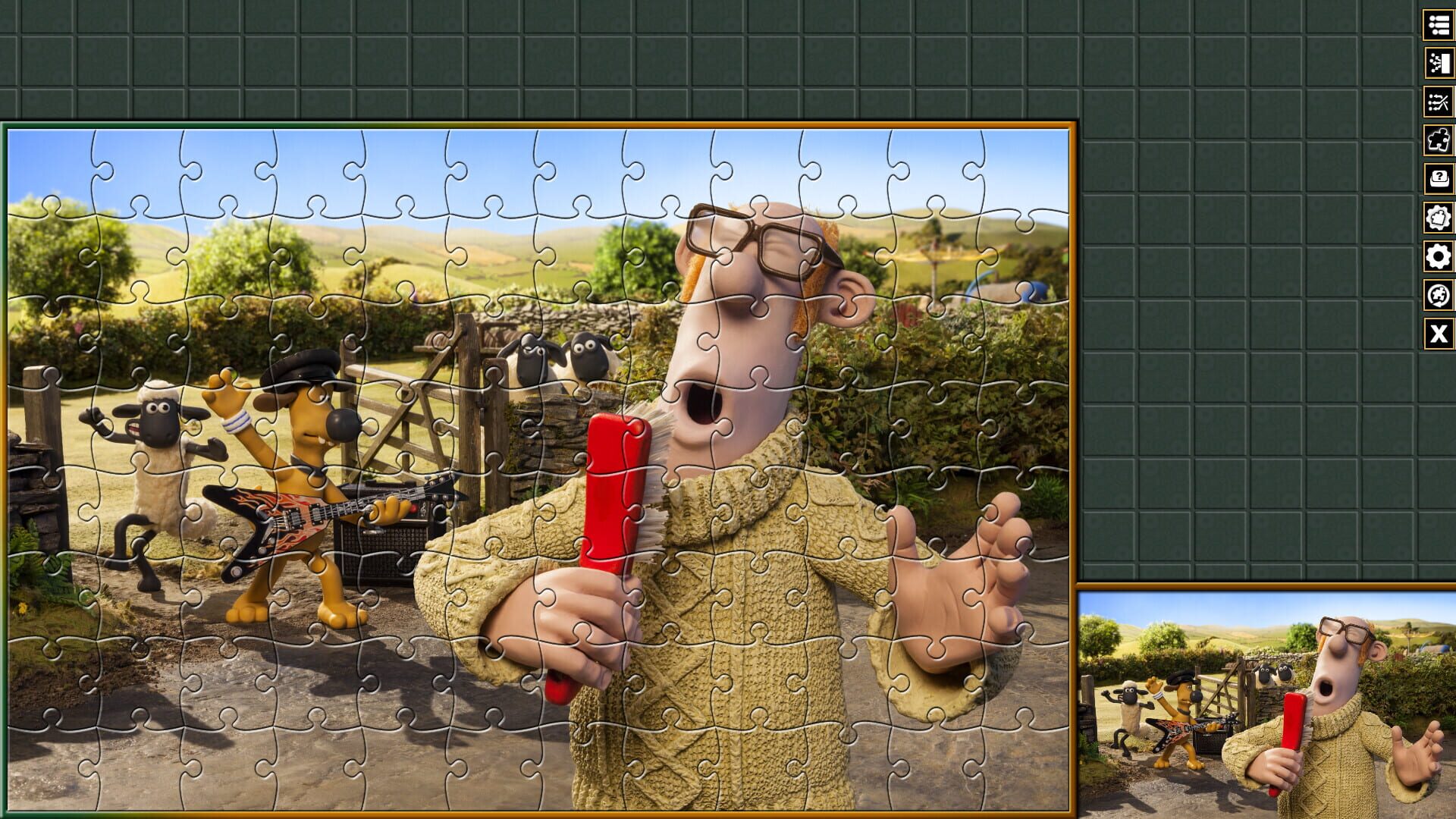 Pixel Puzzles Aardman Jigsaws: Variety Pack 1 - Screenshot