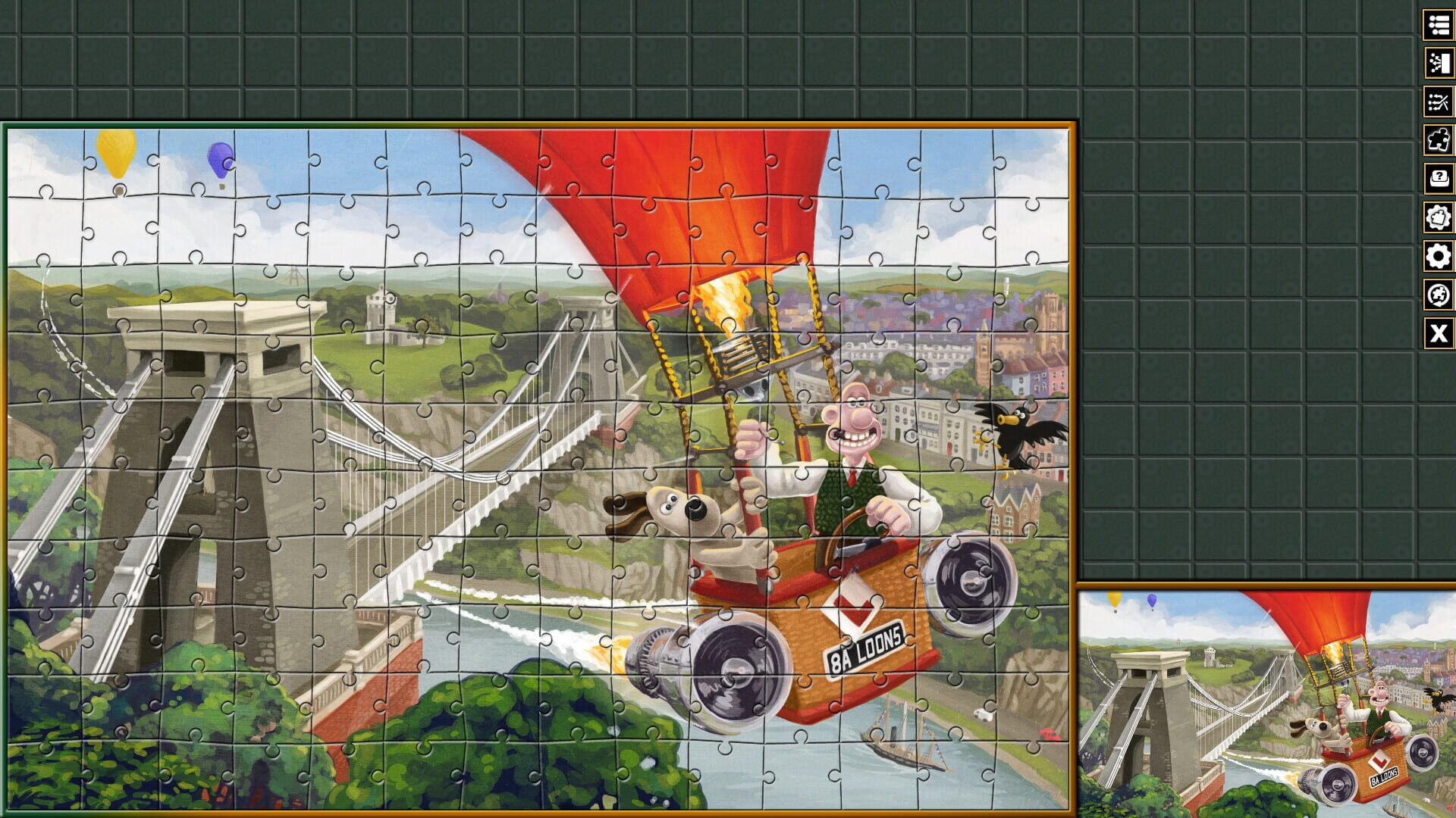 Pixel Puzzles Aardman Jigsaws: Variety Pack 1 - Screenshot