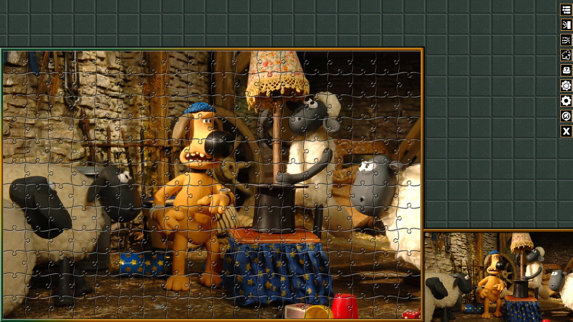 Pixel Puzzles Aardman Jigsaws: Variety Pack 1 - Screenshot