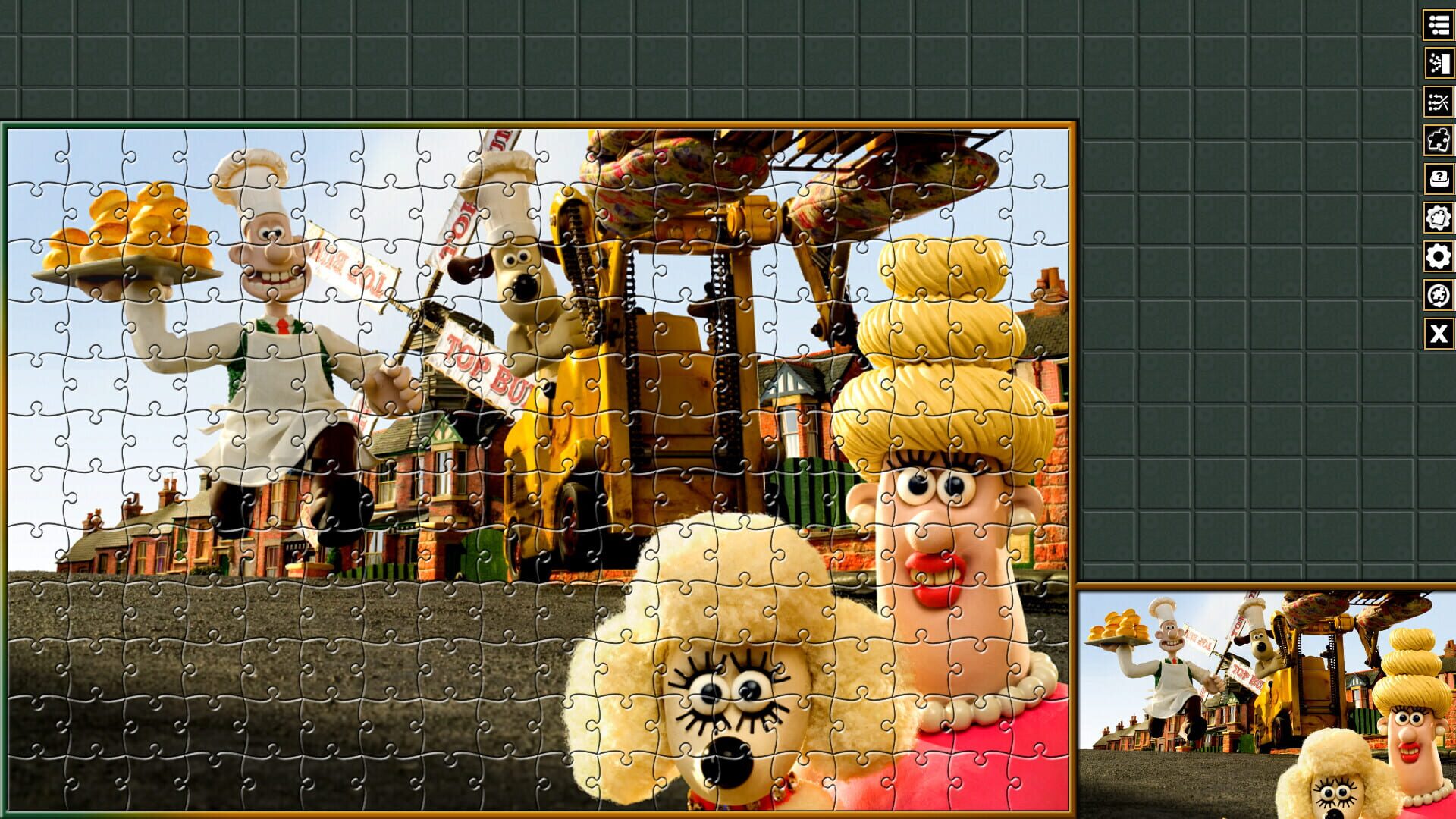 Pixel Puzzles Aardman Jigsaws: Variety Pack 1 - Screenshot