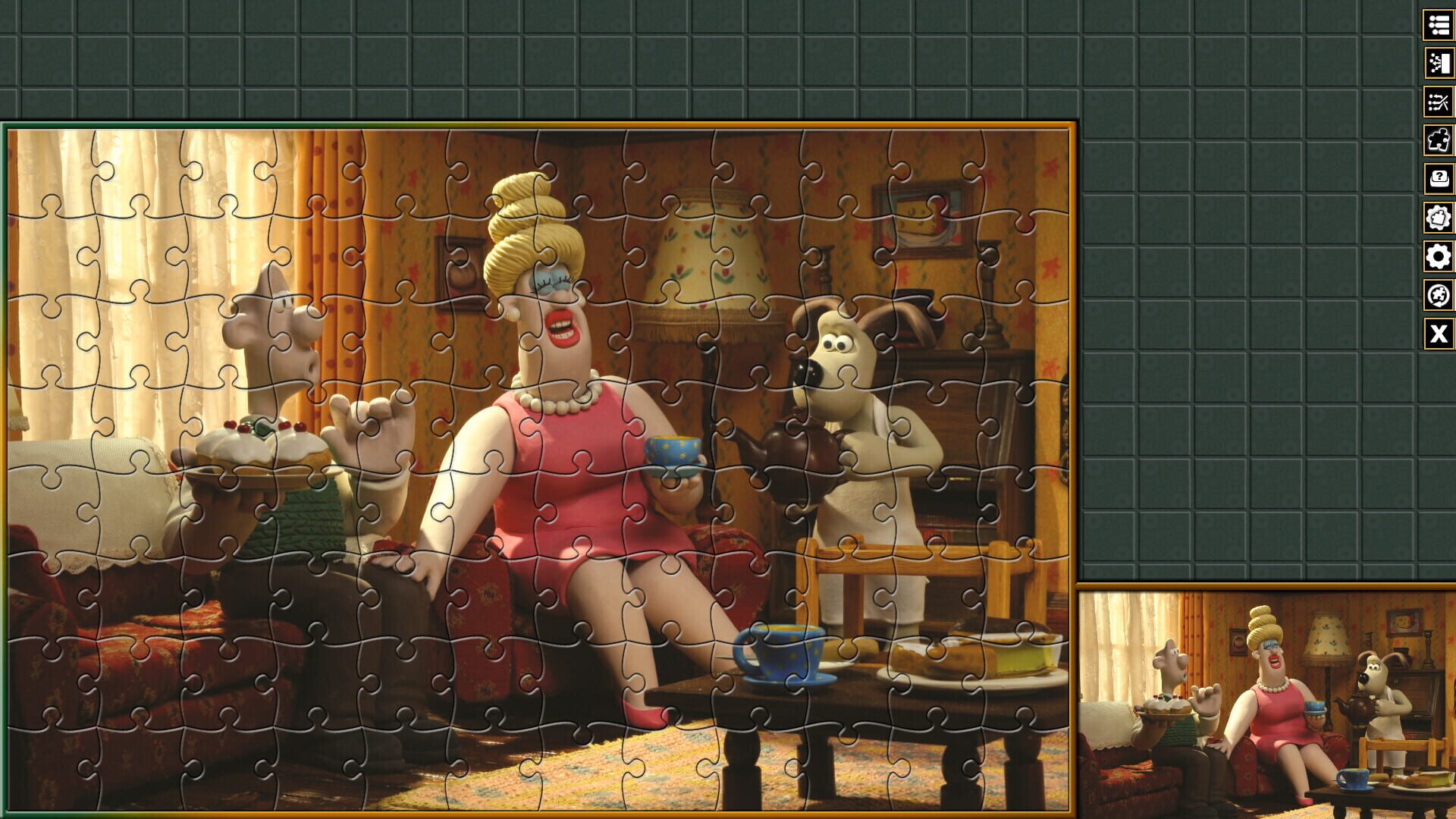 Pixel Puzzles Aardman Jigsaws: Variety Pack 1 - Screenshot