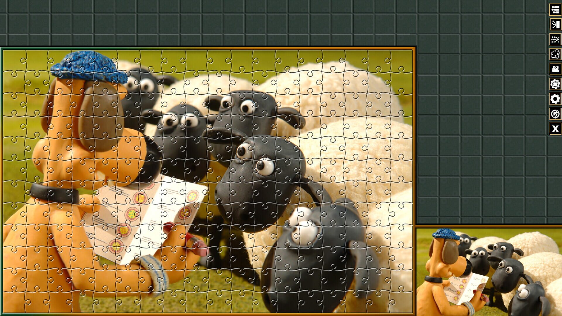Pixel Puzzles Aardman Jigsaws: Shaun The Sheep - Screenshot