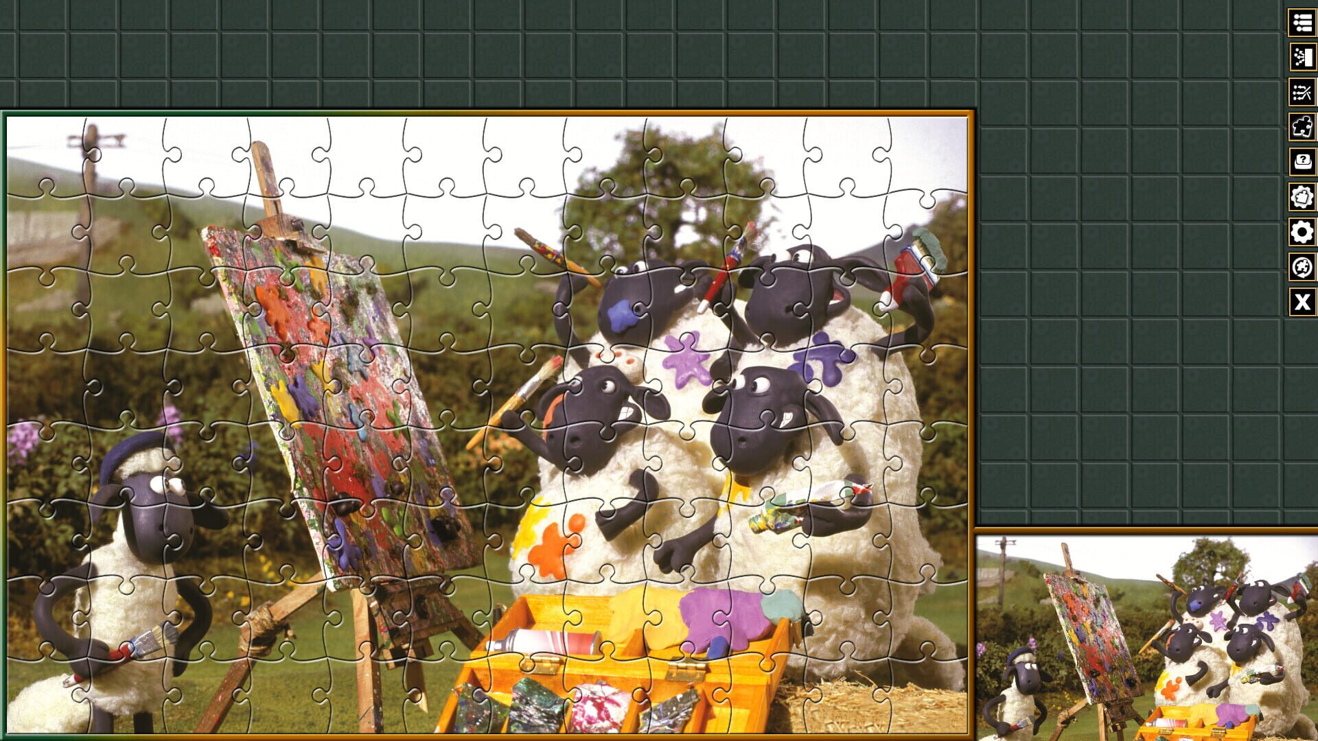 Pixel Puzzles Aardman Jigsaws: Variety Pack 1 - Screenshot
