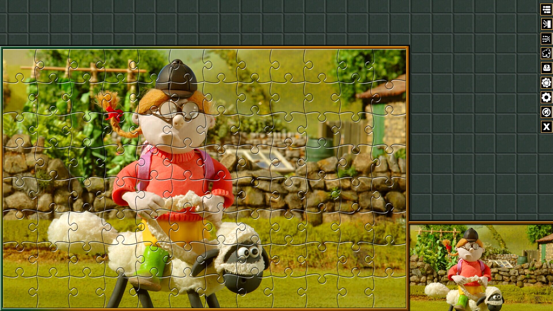 Pixel Puzzles Aardman Jigsaws: Shaun The Sheep - Screenshot