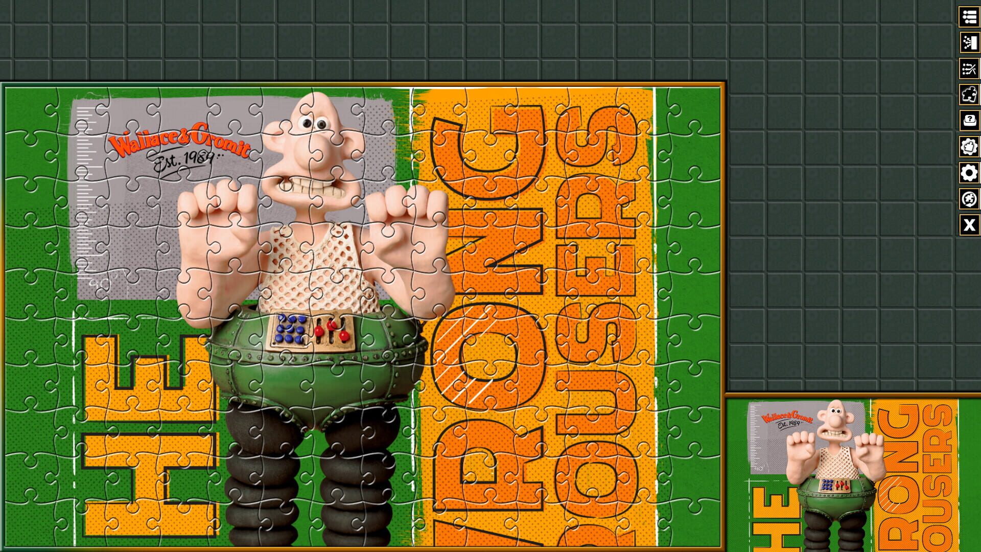 Pixel Puzzles Aardman Jigsaws: Variety Pack 1 - Screenshot