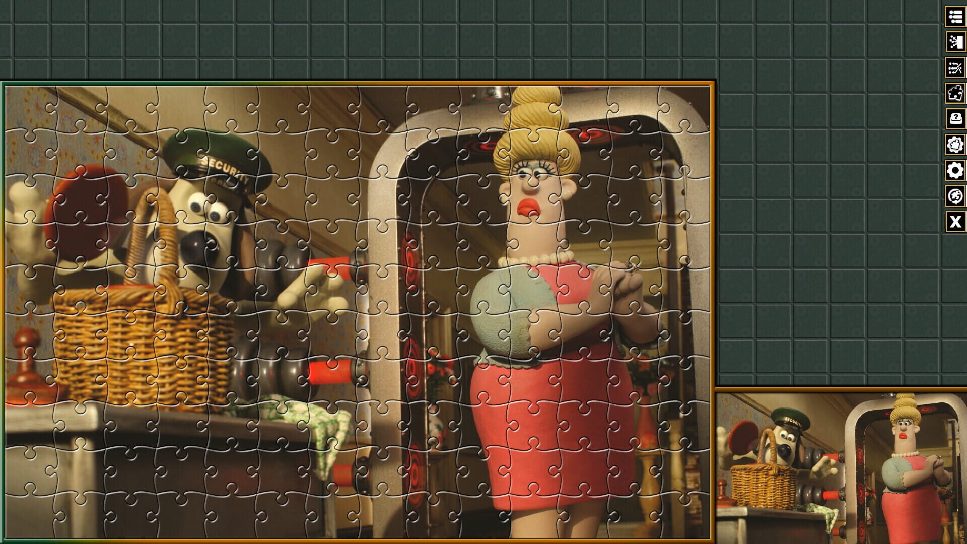 Pixel Puzzles Aardman Jigsaws: Variety Pack 1 - Screenshot