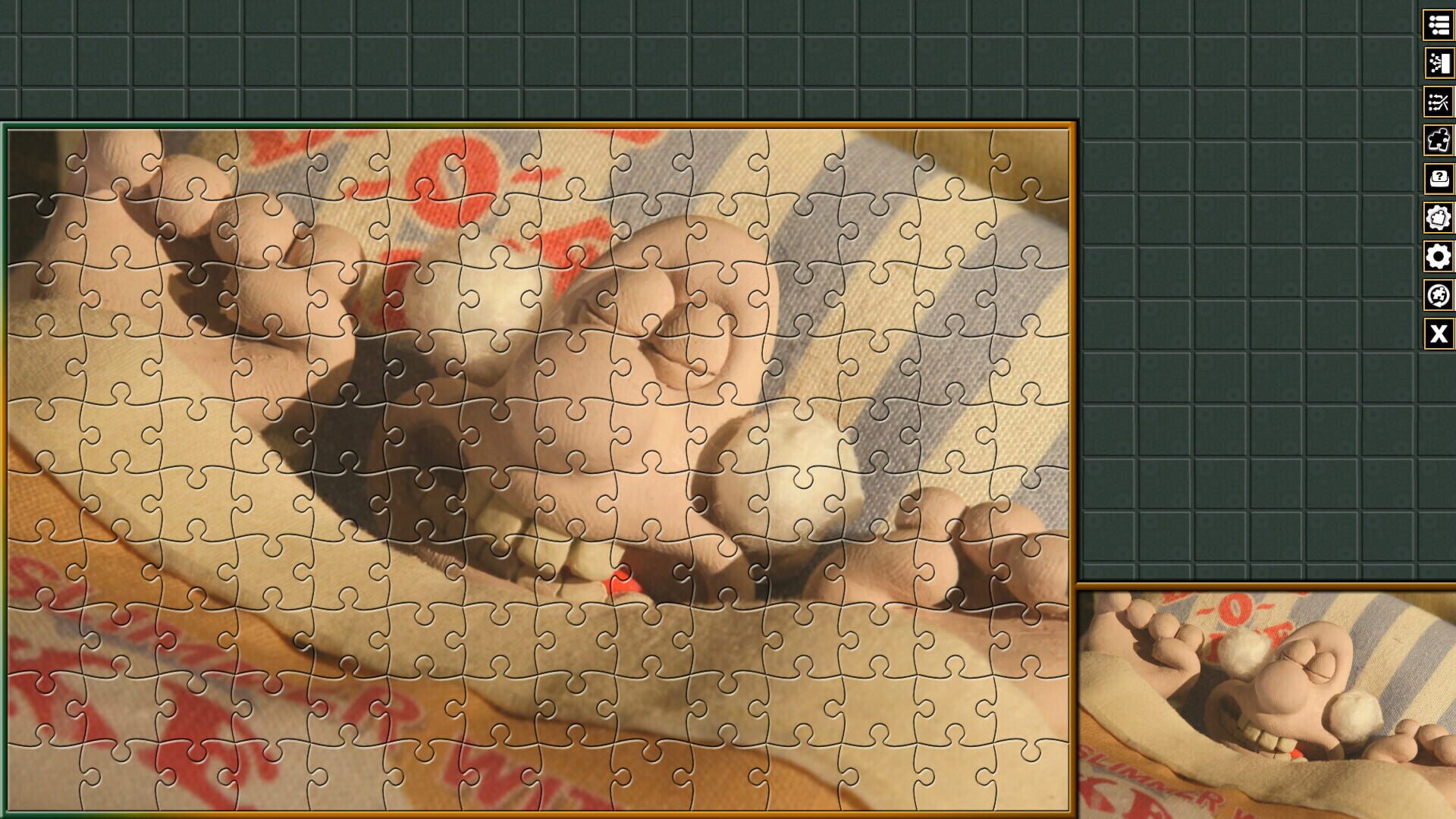 Pixel Puzzles Aardman Jigsaws: Wallace & Gromit - A Matter Of Loaf And Death - Screenshot