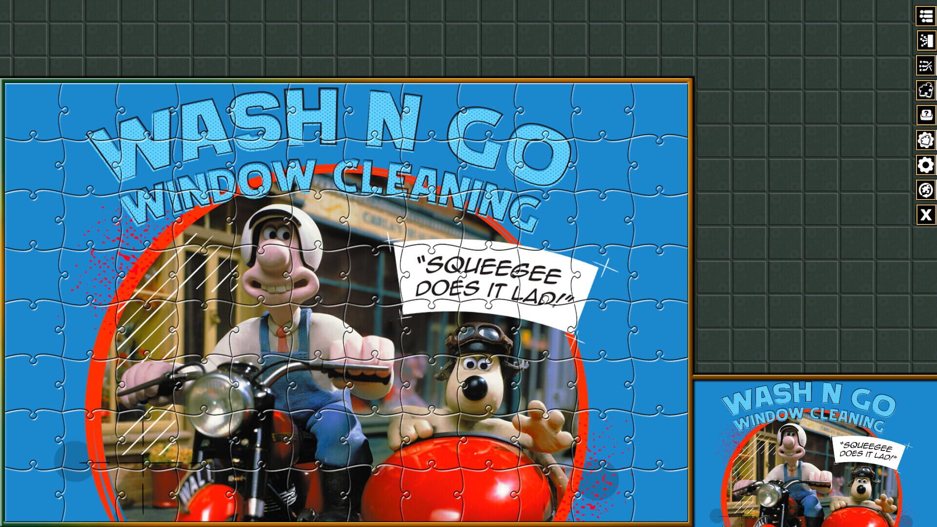 Pixel Puzzles Aardman Jigsaws: Variety Pack 1 - Screenshot