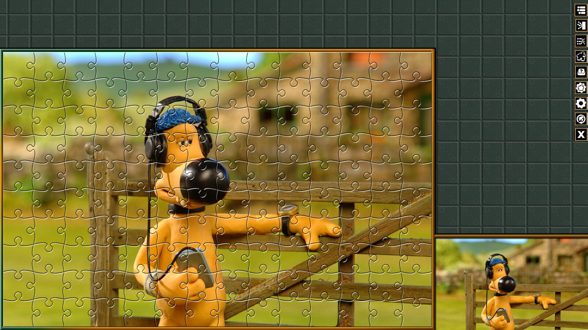 Pixel Puzzles Aardman Jigsaws: Variety Pack 1 - Screenshot
