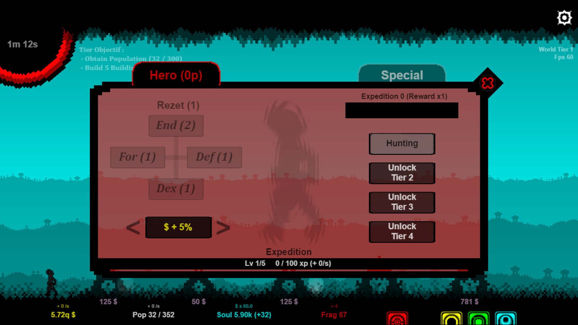 Idle Meteor - Screenshot