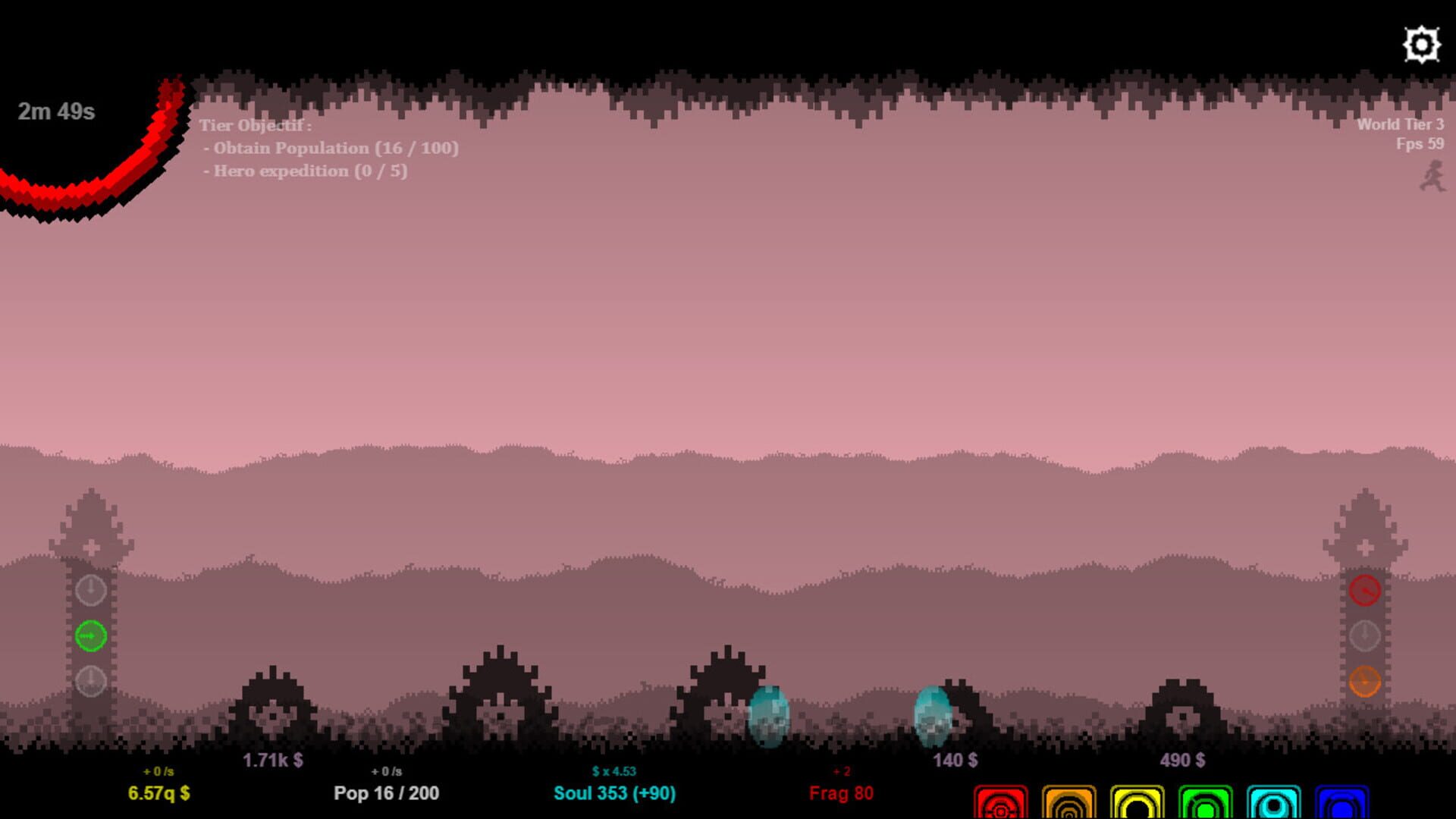 Idle Meteor - Screenshot