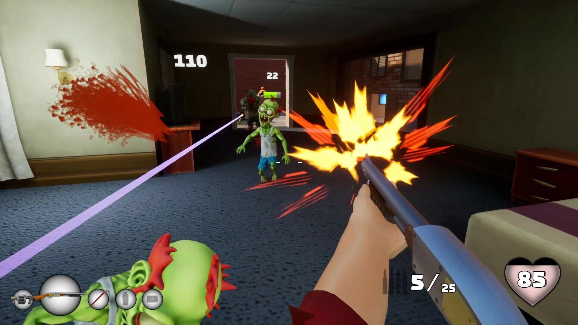 Escape From Zombietown - Screenshot