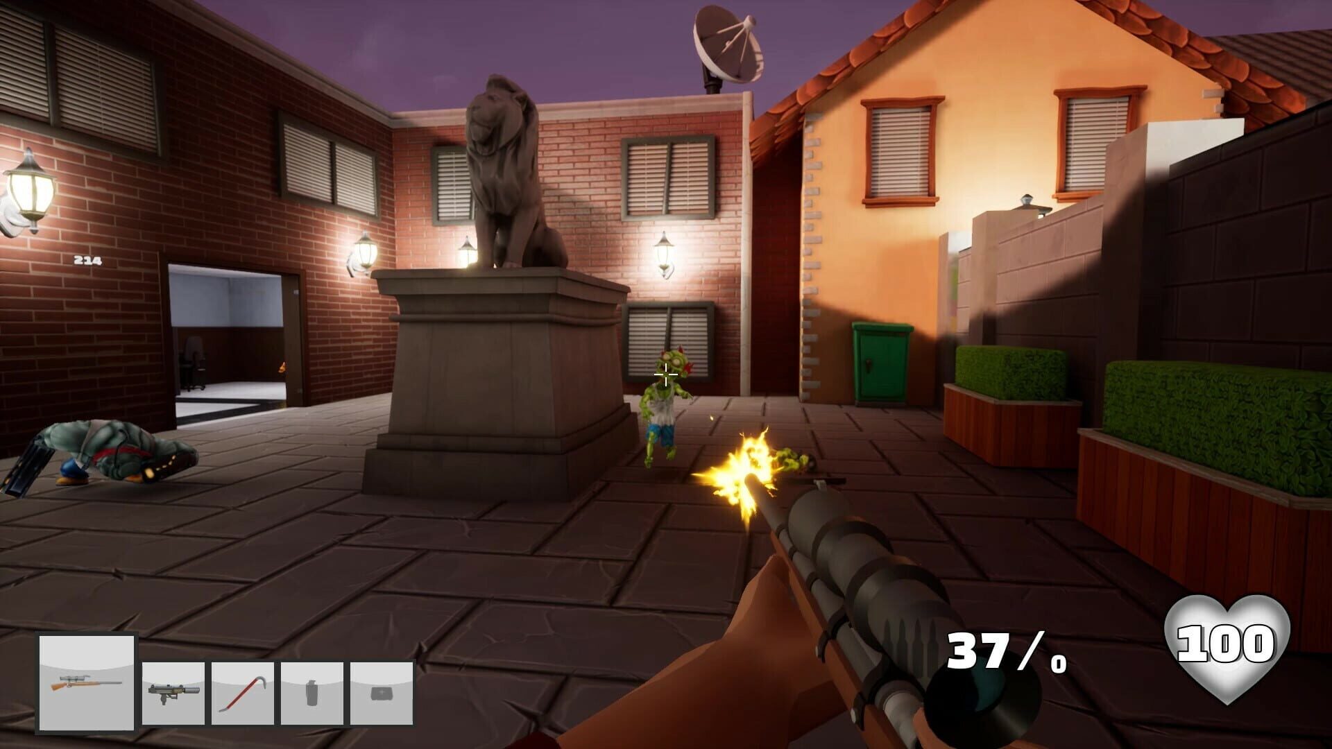 Escape From Zombietown - Screenshot
