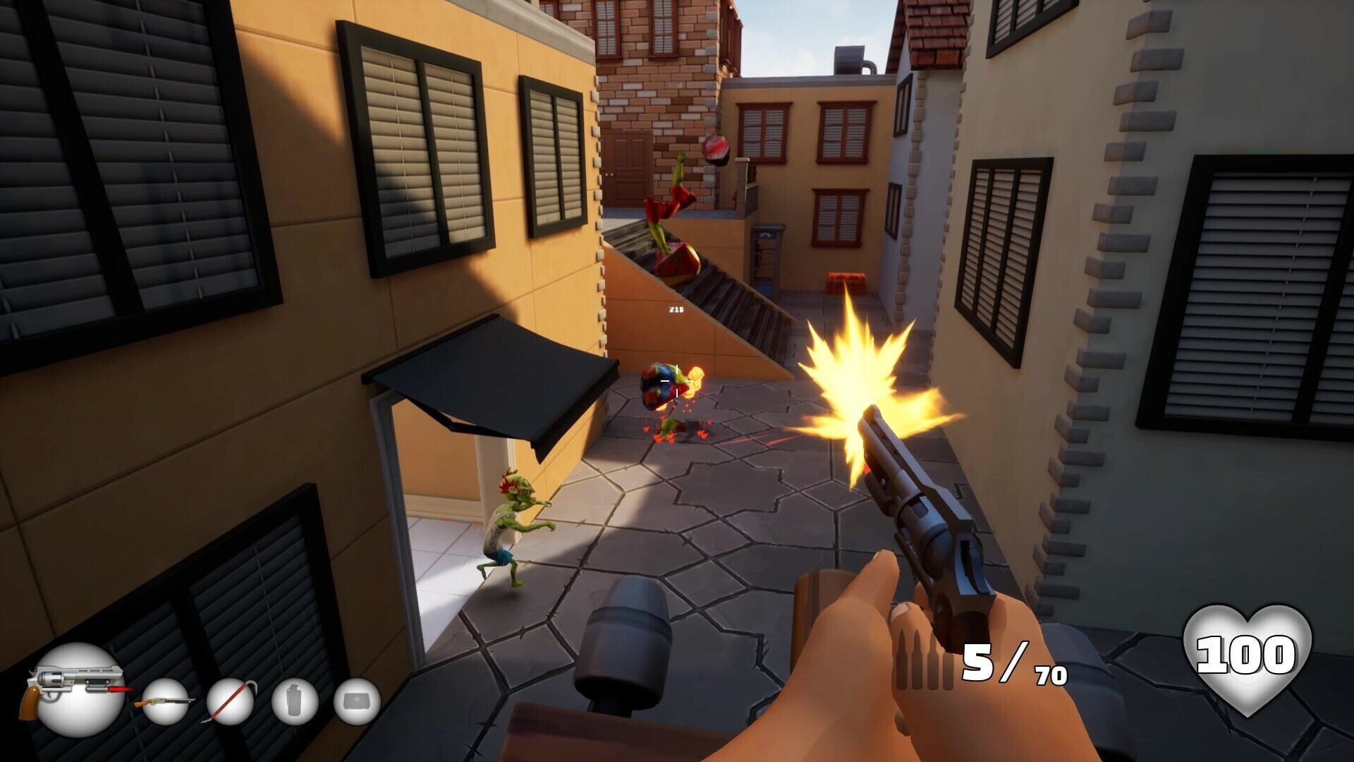 Escape From Zombietown - Screenshot