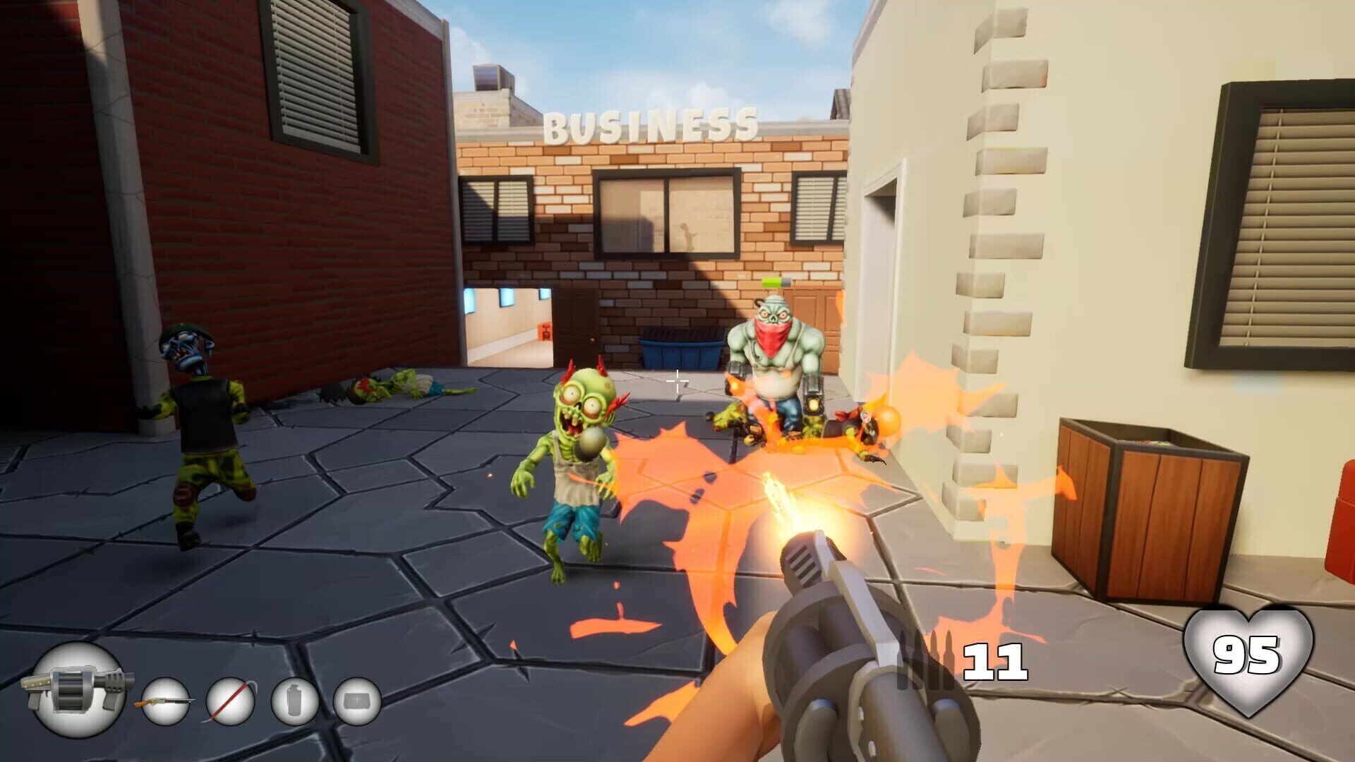 Escape From Zombietown - Screenshot