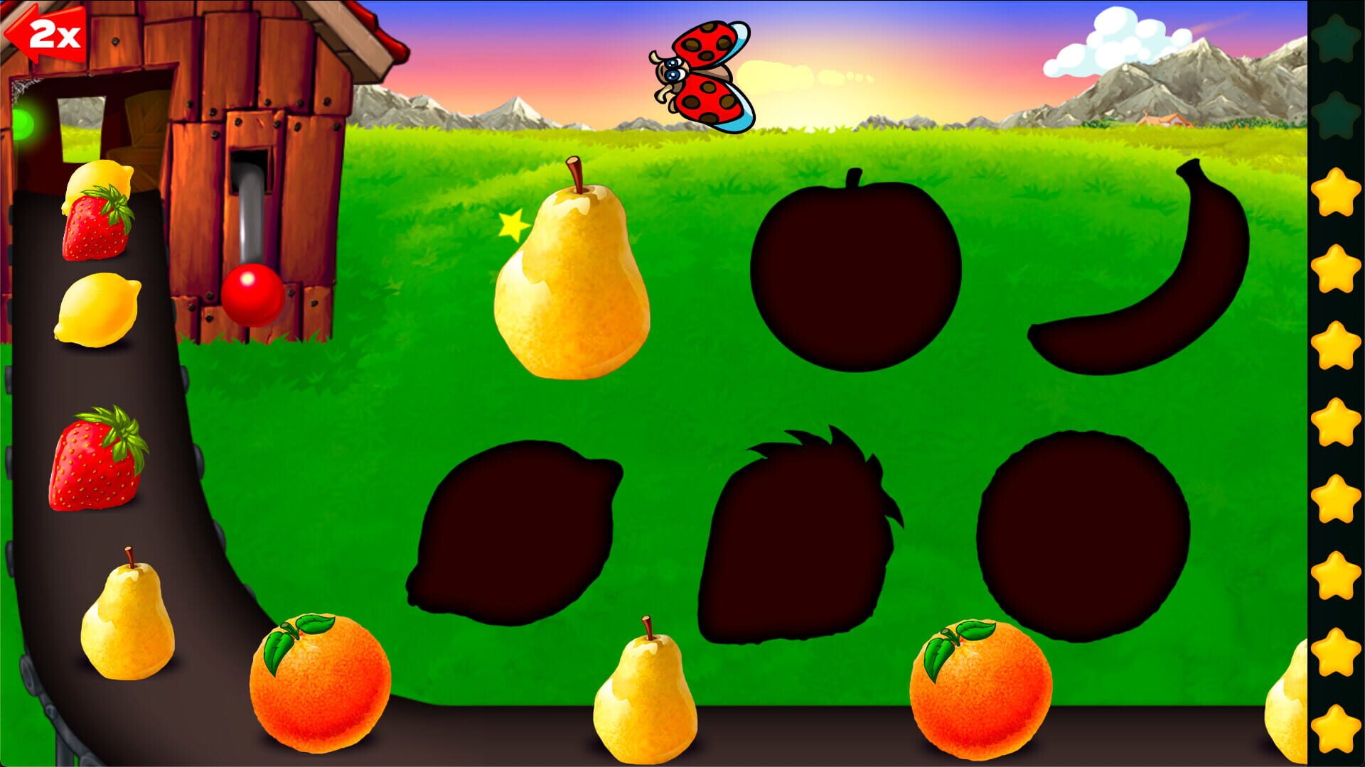Funny Farm Learning Games for Toddlers and Kids gameplay screenshot 1