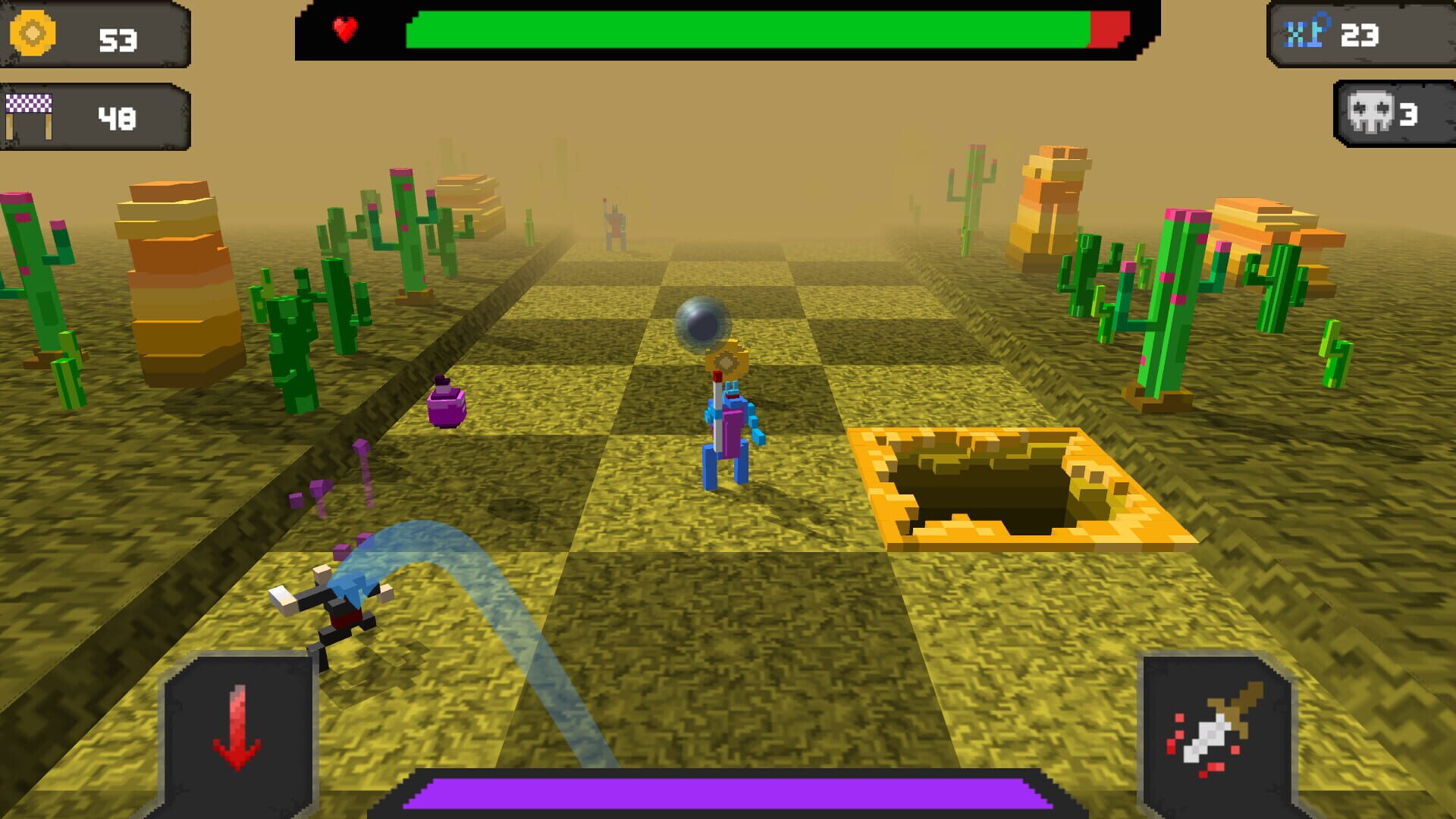 Jump Up Champion! - Screenshot
