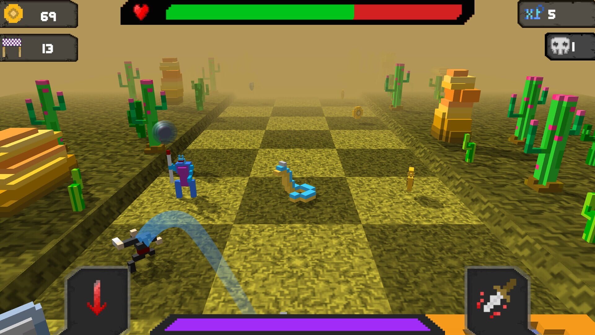 Jump Up Champion! - Screenshot
