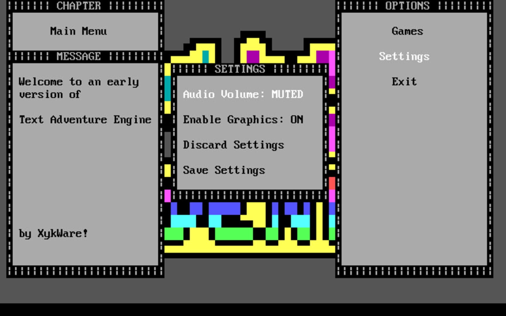 Text Adventure Engine - Screenshot