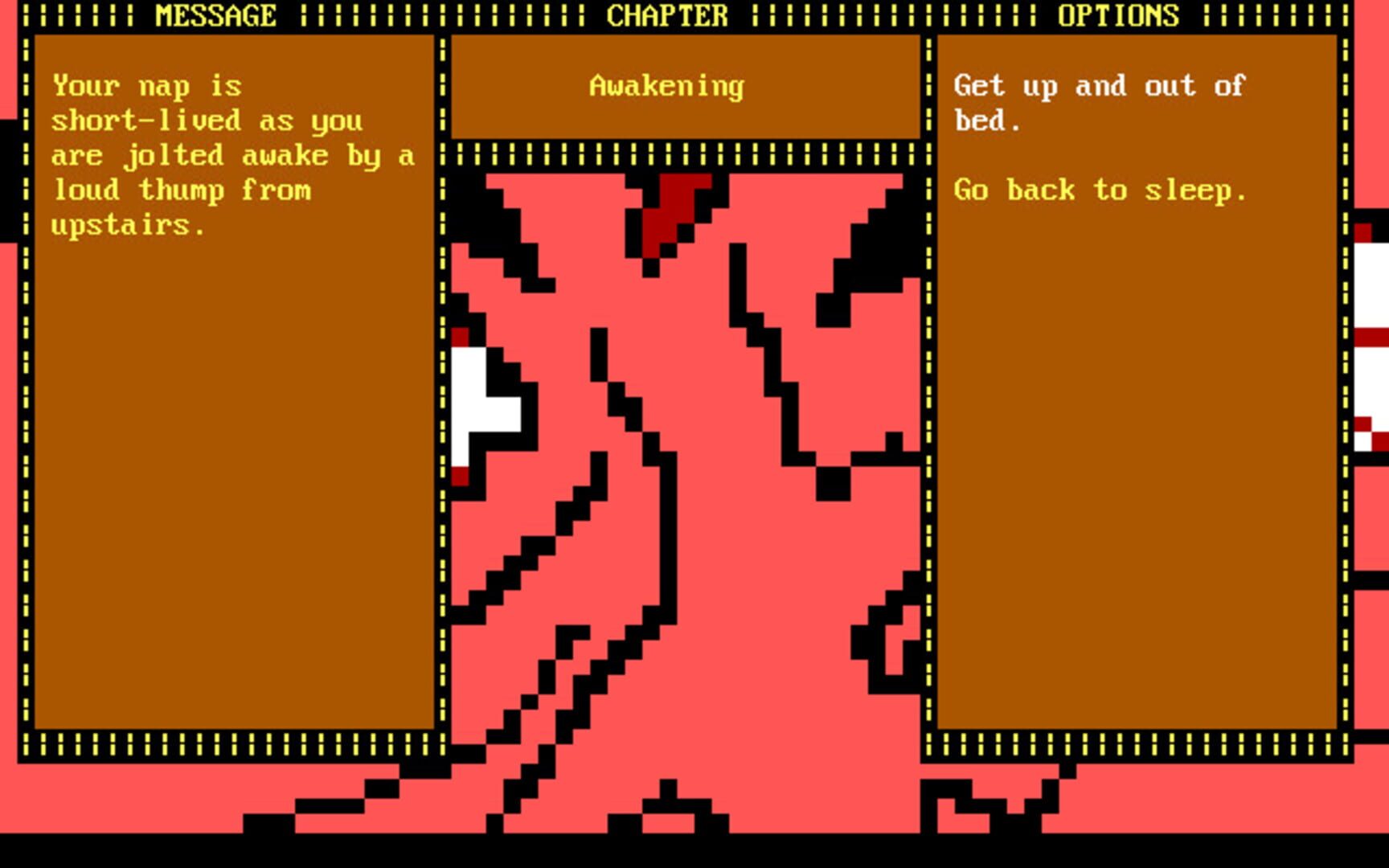 Text Adventure Engine: Chicken Boy - Screenshot