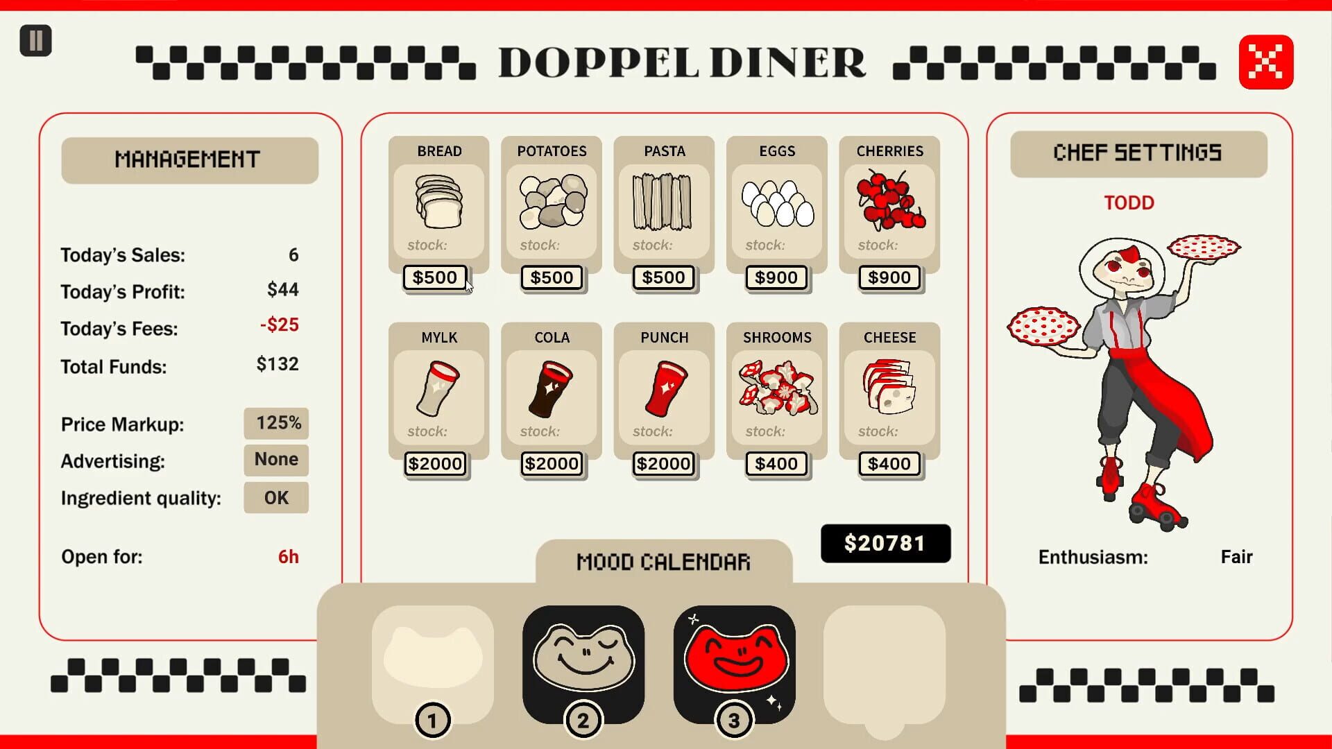 Doppel Diner - Screenshot