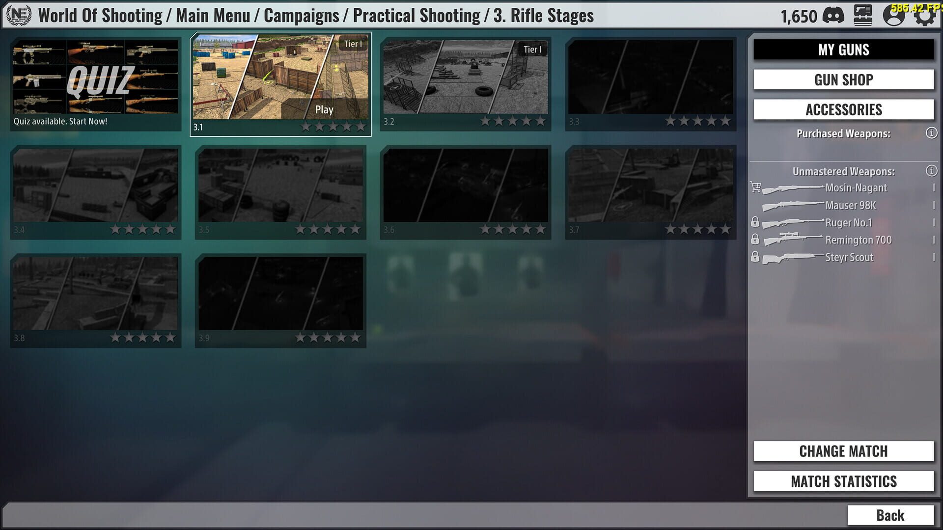 World of Shooting: Practical Shooting Campaign - Screenshot