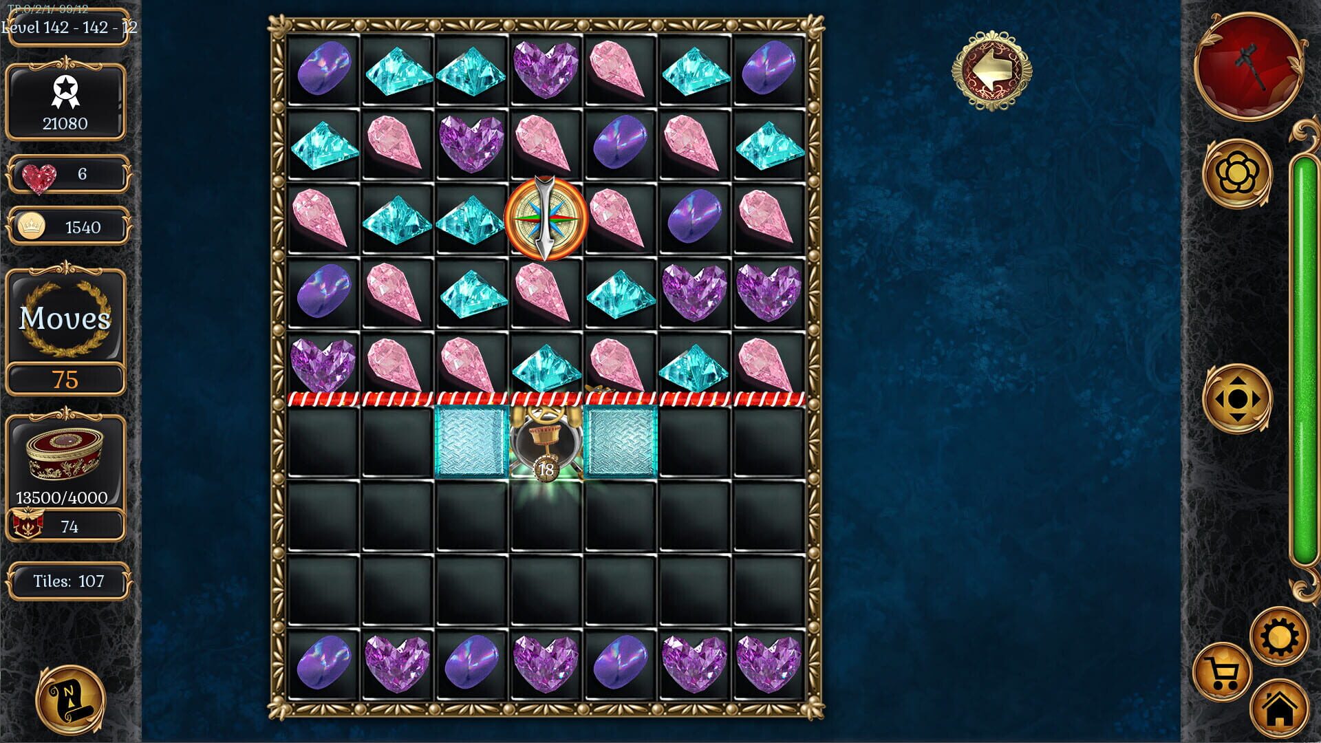 Jewel Match Origins 3: Camelot Castle - Collector's Edition - Screenshot