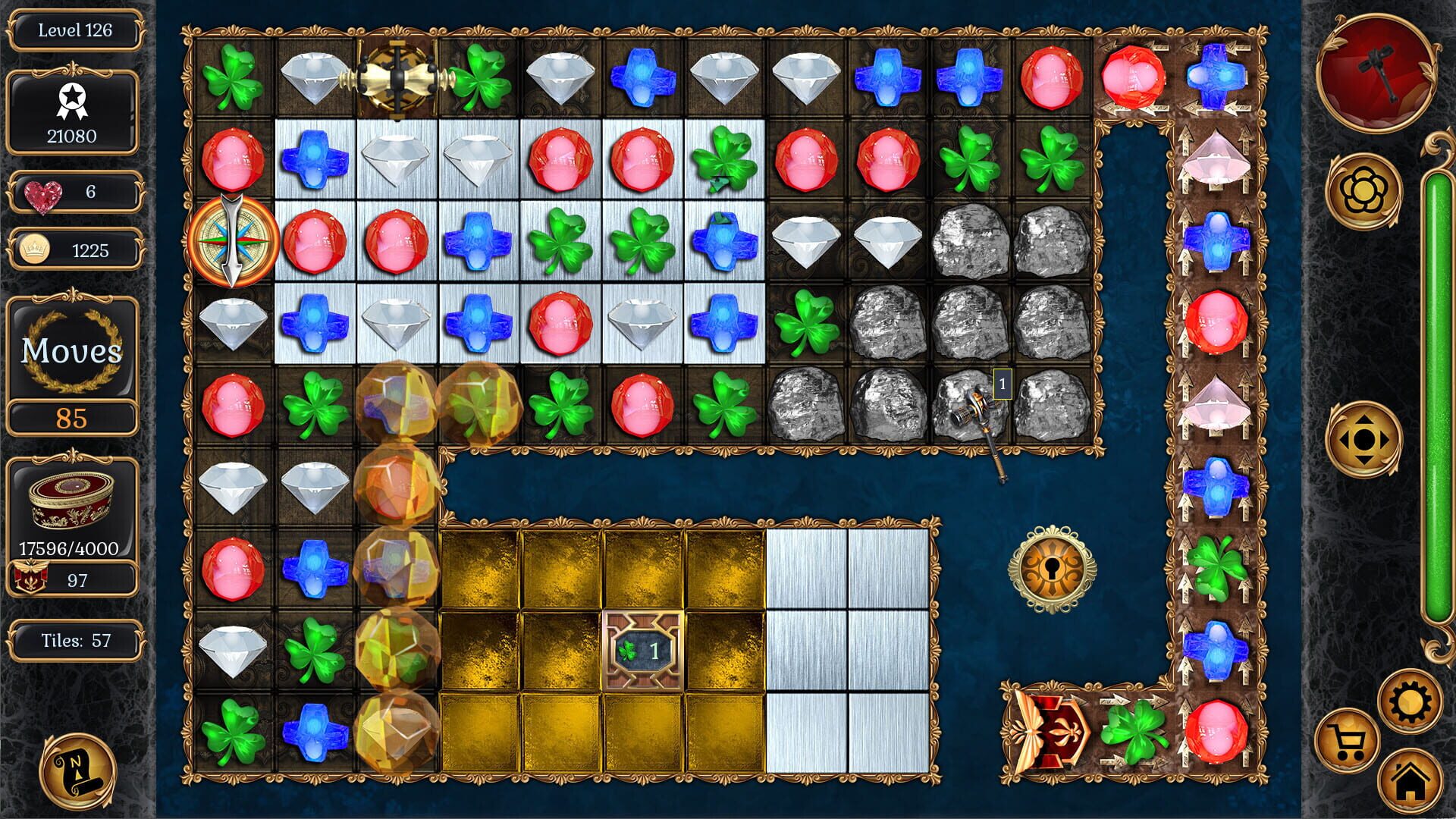 Jewel Match Origins 3: Camelot Castle - Collector's Edition - Screenshot