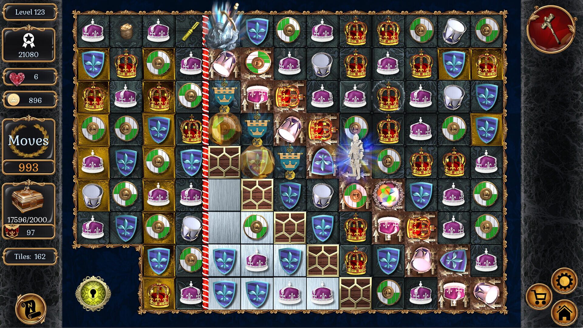 Jewel Match Origins 3: Camelot Castle - Collector's Edition - Screenshot