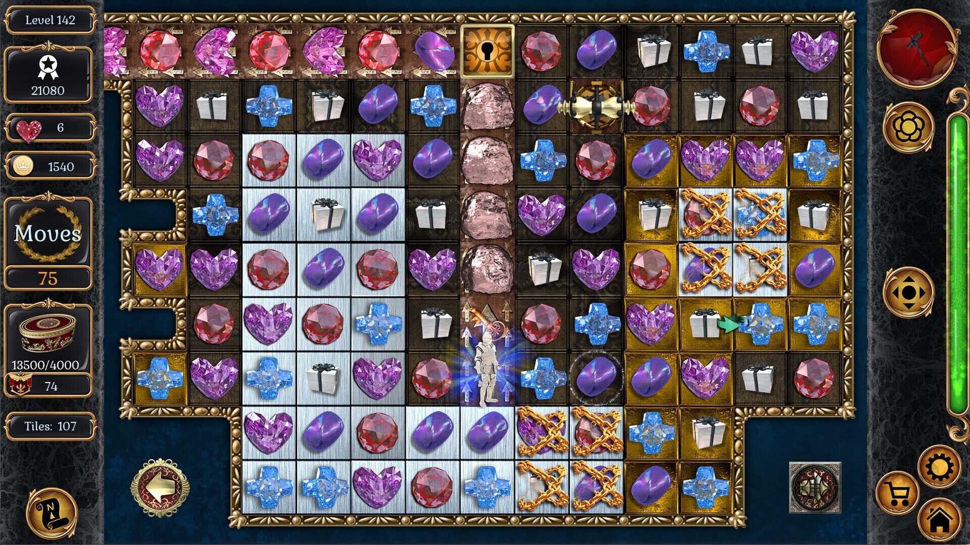 Jewel Match Origins 3: Camelot Castle - Collector's Edition - Screenshot