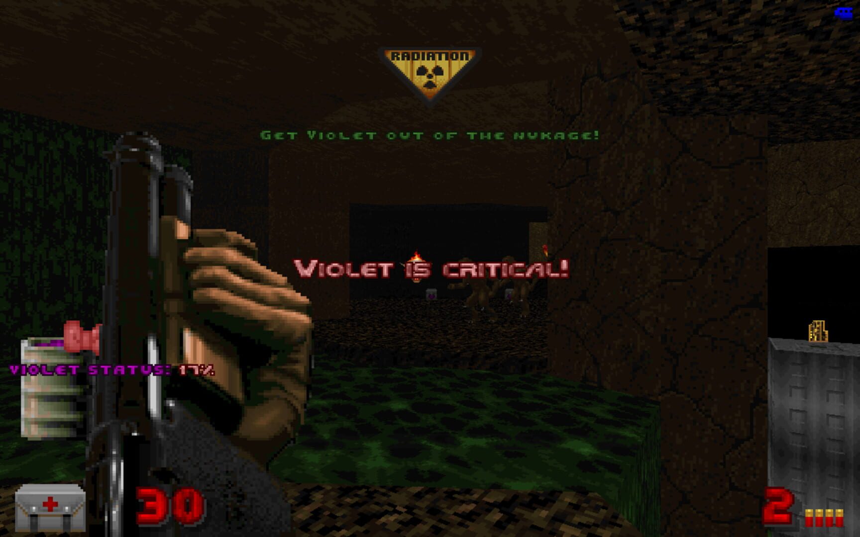 A Boy And His Barrel - Screenshot