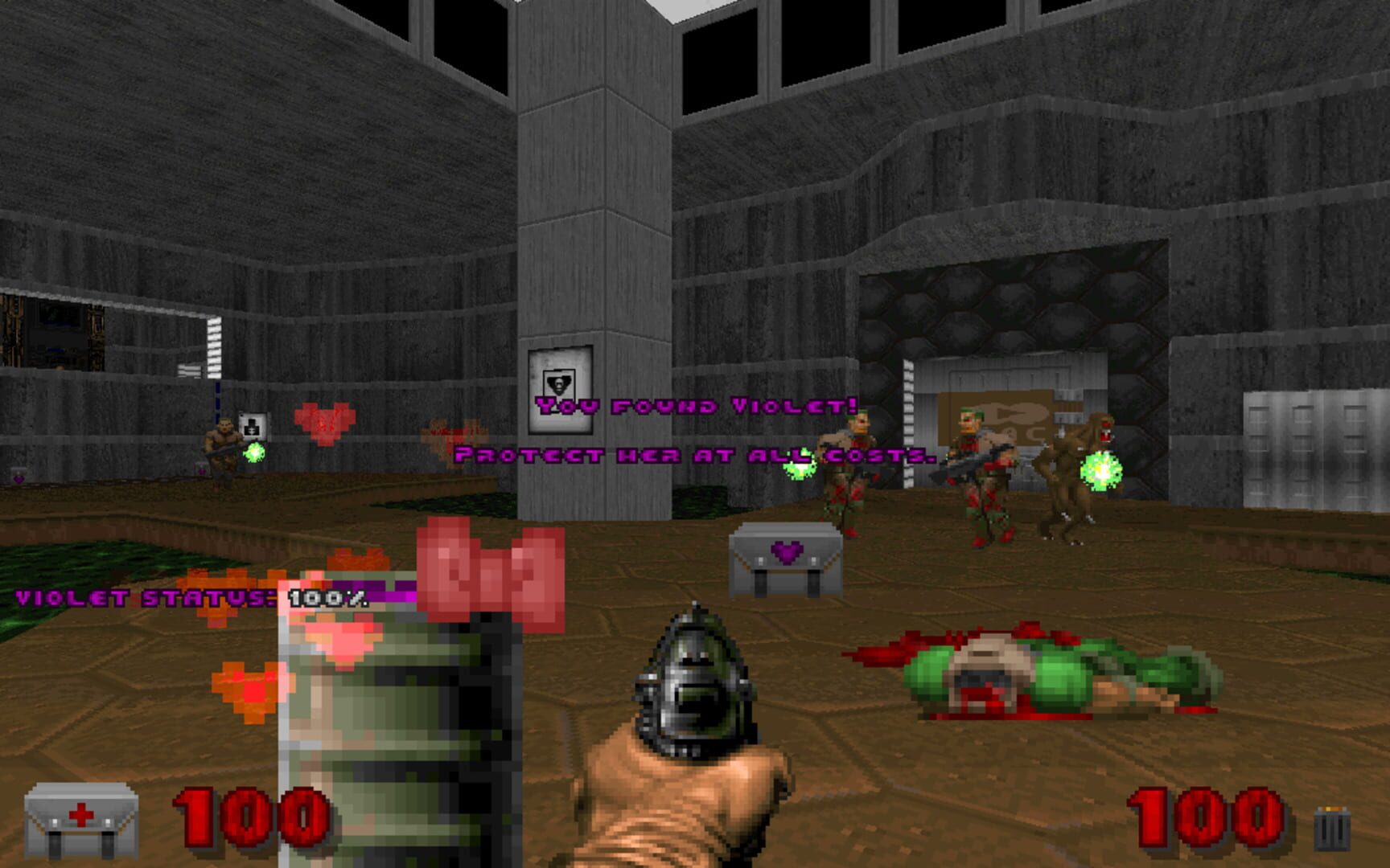 A Boy And His Barrel - Screenshot
