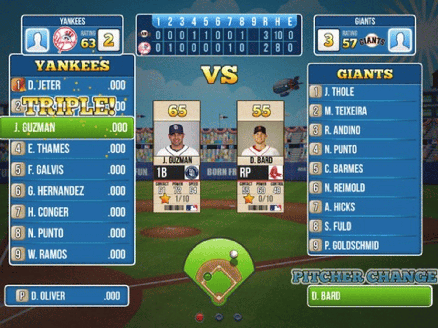 MLB Live Challenge screenshot