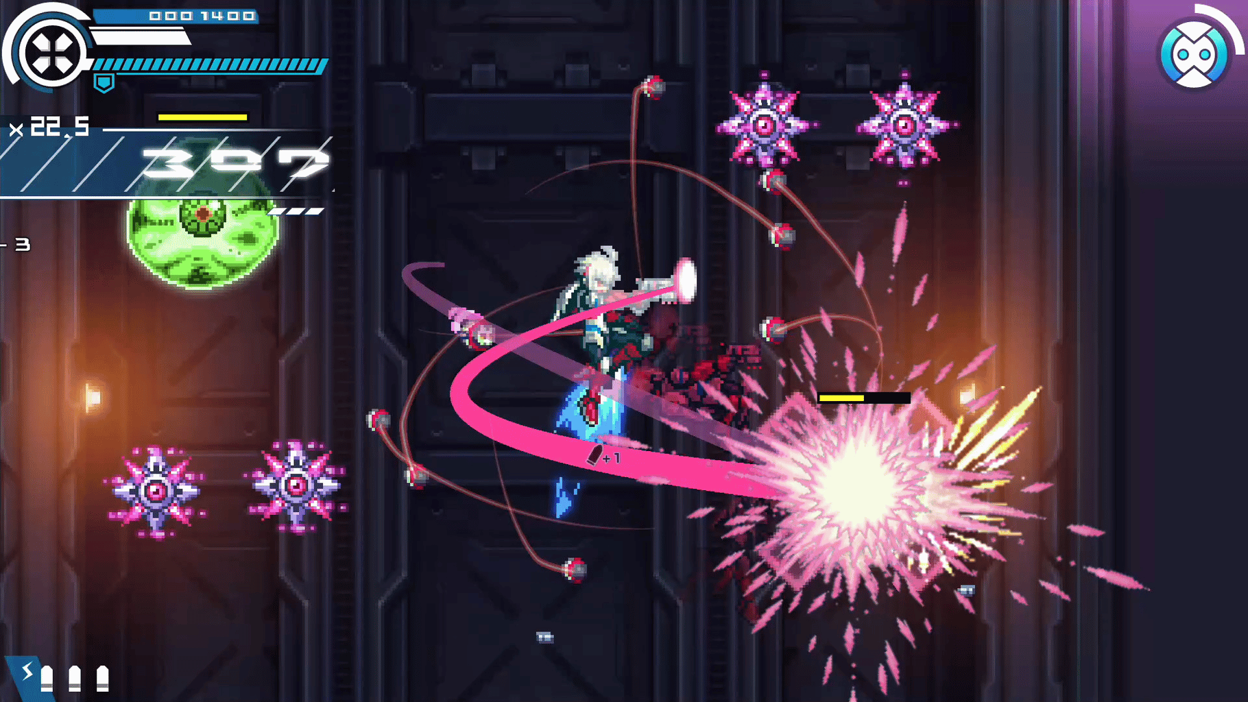 Gunvolt Chronicles: Luminous Avenger iX screenshot