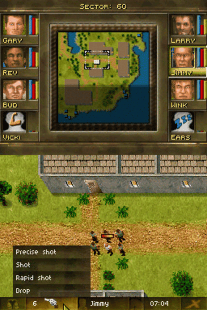 Jagged Alliance DS screenshot