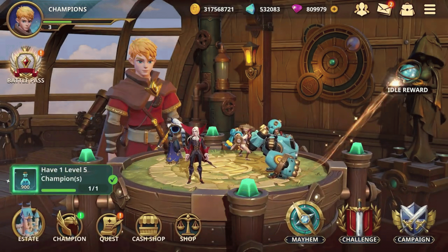 Champions Arena screenshot